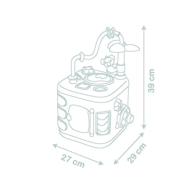 Smoby LITTLE ACTIVITY CUBE