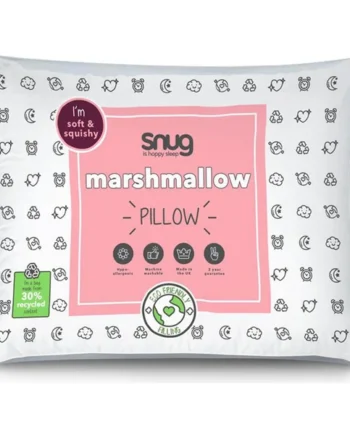 Snug Marshmallow Hollowfibre Medium Soft Pillow
