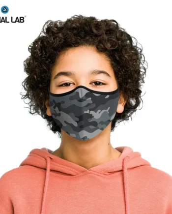 Social Lab Triple Layer Reusable Kid's Face Masks, 4 Pack