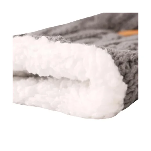 Soft Breathable Warm Gloves Mittens Pushchair Hand Warmers Solid Color Pushchair Muff Warmer for Cold Weather Strolls