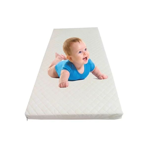 Soft Waterproof Baby Toddler Cot Bed Mattress Crib Extra Thick Foam Zipped Removable Quilted Cover Ask Any Custom Size. (180x70x13cm)