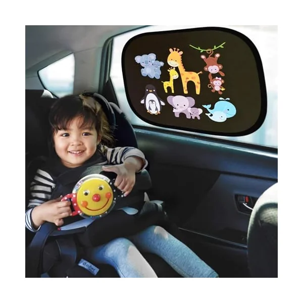 Solar Protection Car SunShade Side Window Windscreen Roof Window for Children Adults Adsorption Electrostatic