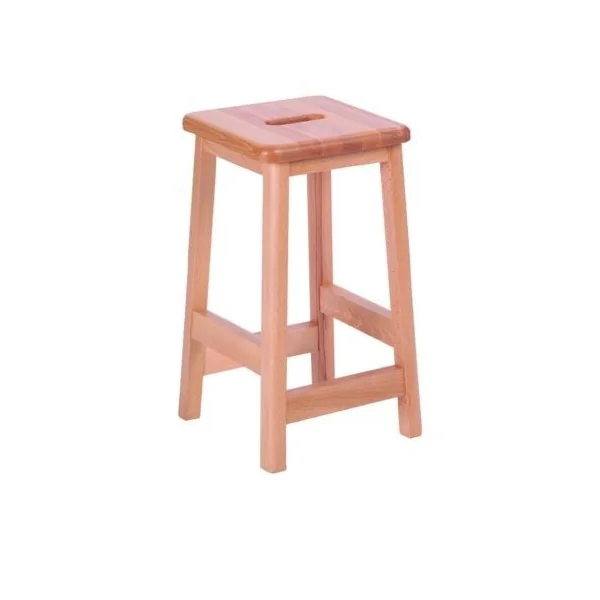 Solid Beech Lab Stools - Pk 4