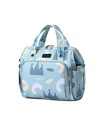 SONARIN Multifunctional Baby Changing Tote Bag Backpack,Stylish Lightweight Waterproof Diaper Bag Nappy Changing Bag Shoulder Bag Portable Travel Mummy Bag for Mom & Dad(Blue)
