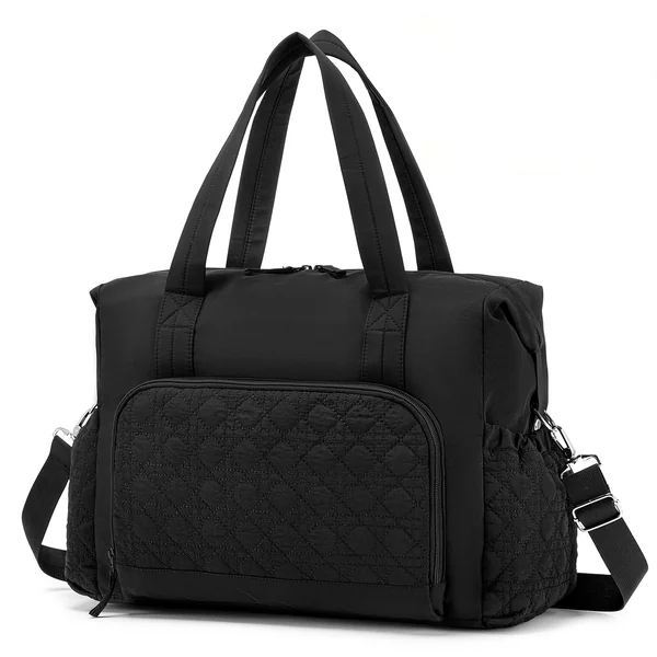 SPAHER Nappy Bags Baby Changing Bags Organiser for Mum and Dad Waterproof Diaper Hospital Maternity Bag Large Capacity Totes Handbag with Wet Pockets and Trolley Sleeve