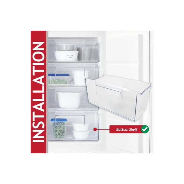 SPARES2GO Bottom Drawer for Ikea Isande 10496302 20499932 40499931 60496371 Fridge Freezer Lower Container Box