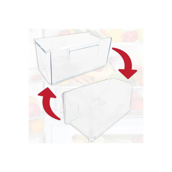 SPARES2GO Bottom Drawer for Ikea Isande 10496302 20499932 40499931 60496371 Fridge Freezer Lower Container Box