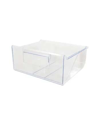 SPARES2GO Lower Drawer for AEG OSC5S185ES Fridge Freezer 2nd from Bottom Container Box