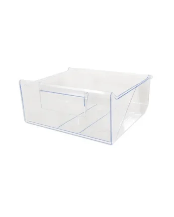 SPARES2GO Lower Drawer for Zanussi ZBB27450 ZBB27452 ZBB27453SK ZNFN18FS5 Fridge Freezer 2nd from Bottom Container Box