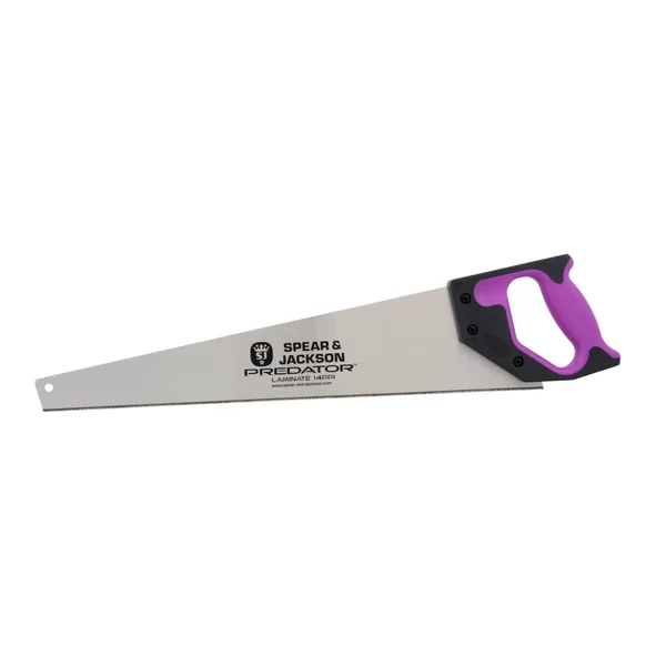 Spear & Jackson Predator 510mm Fast fine Soft-grip Laminate Flooring saw, 14 TPI 400g