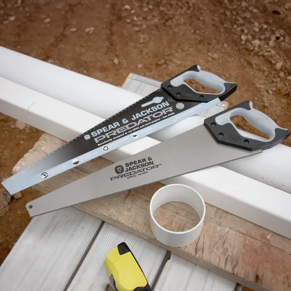 Spear & Jackson Predator 510mm Fast fine Soft-grip PVC saw, 14 TPI 400g