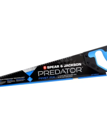 Spear & Jackson Predator 558.8mm Accurate Ergonomic bi-material comfort grip Wood saw, 7 TPI