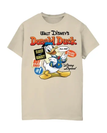 Spiral Galaxy Disney Donald Duck Comic Cover Sand T-Shirt