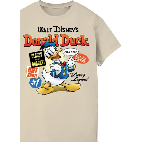 Spiral Galaxy Disney Donald Duck Comic Cover Sand T-Shirt