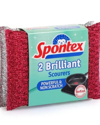 Spontex 2 Brilliant Scourers