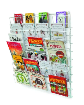 Square Wall Book Rack