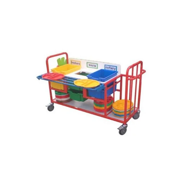 Standard Clearing Trolley with Tray Rail