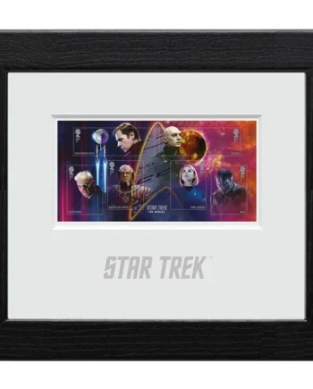 Star Trek Framed Movies Miniature Sheet Royal Mail® Collectable Stamps