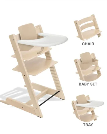 Stokke® Tripp Trapp ® Chair With Babyset and Tray