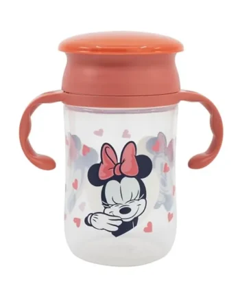 STOR 360° Training Cup 395 ML Minnie Mouse Heart Full