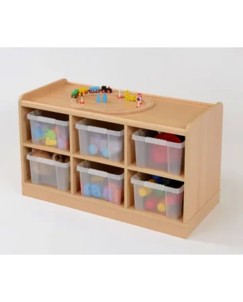 Storage Unit (Horizontal) with 6 Deep Trays