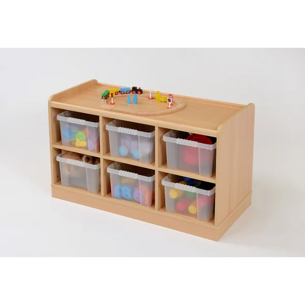 Storage Unit (Horizontal) with 6 Deep Trays
