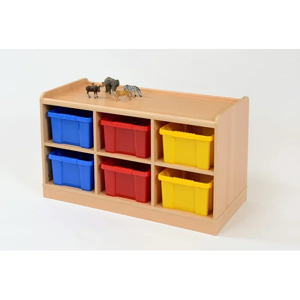 Storage Unit (Horizontal) with 6 Deep Trays