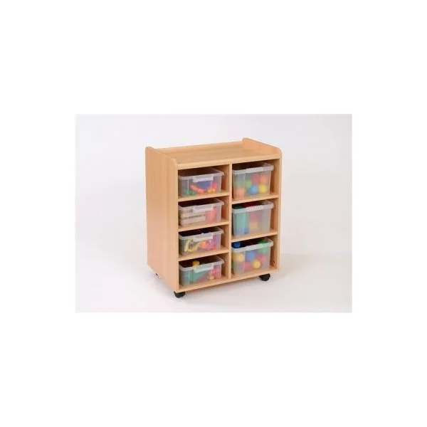 Storage Unit with 4 Shallow/3 Deep Trays
