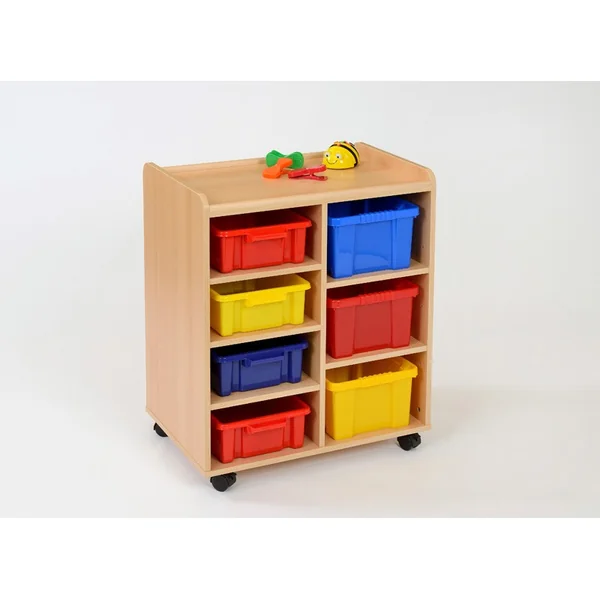 Storage Unit with 4 Shallow/3 Deep Trays