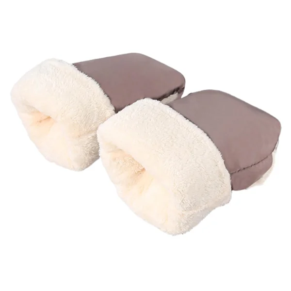 Stroller Gloves Hand Muff Windproof Warmer Comfortable | Anti-Freeze Stroller Mittens for Parents Kids Pram Pushchair Handlebars Cold Weather Winter Windproof Warmer Gloves Cold