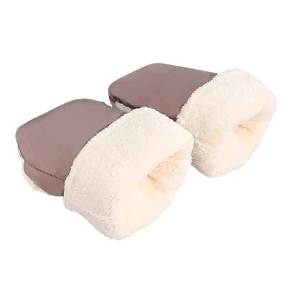 Stroller Gloves | Thick Windproof Comfortable Gloves | Anti-Frost Mittens for Strollers | For Winter, Travel, Handles, Cold Weather, Parents and in