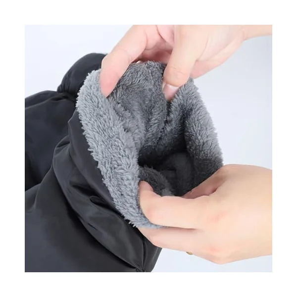 Stroller Hand Muff Thermal Handlebar Mittens Windproof Protection | Winter Gloves Hand Warmer for Stroller Comfort Pushchair Pram Electric Vehicles Cycling Walking Travel Outdoor Rainy Snowy