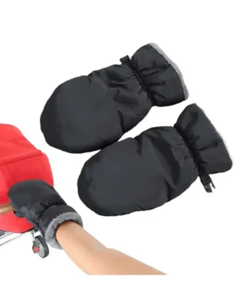 Stroller Hand Muff Thermal Waterproof | Anti-Freeze Stroller Warm Gloves Hand Muff Comfort Pushchair Pram Electric Vehicles Cycling Walking Travel Outdoor Rainy
