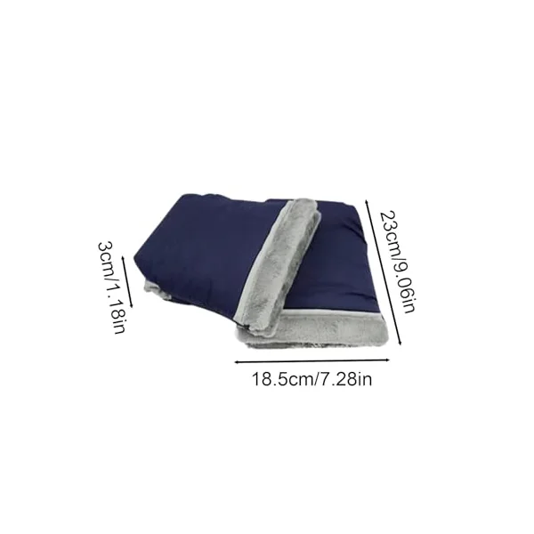 Stroller Hand Muff - Thickened Gloves for Stroller,Windproof Hand Warmers, Comfortable Winter Motorcycle Gloves for Pram, Stroller, Pushchair