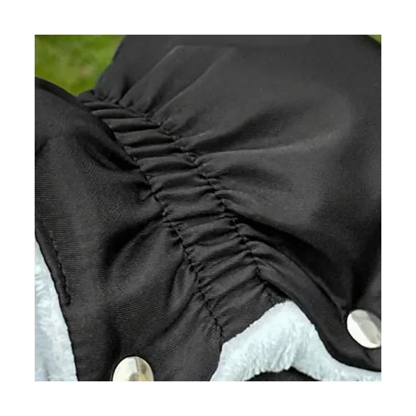 Stroller Hand Warmer Muffs Attachment Non-Slip Adjustable | Waterproof Warm Kids Pushchair Gloves for Parents Caregivers Daily Outings Travel Outdoor Walking Park Shopping Trips