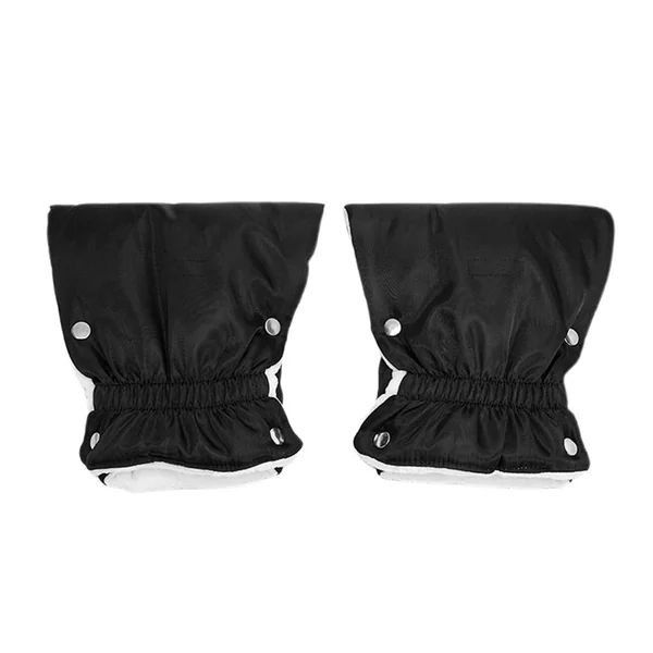 Stroller Hand Warmer Muffs Attachment Non-Slip Adjustable | Waterproof Warm Kids Pushchair Gloves for Parents Caregivers Daily Outings Travel Outdoor Walking Park Shopping Trips