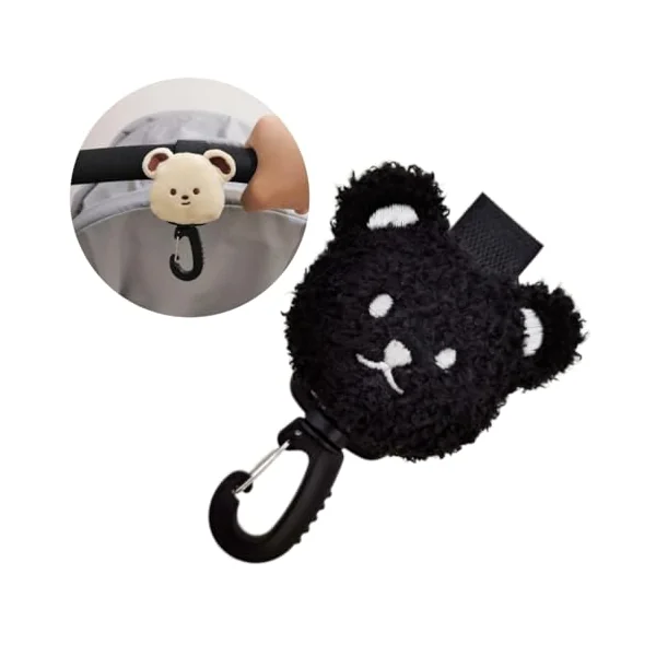 Strollers Clips 360 Degree Loop for Hanging Bags Purse and Shopping Pram Clip for Pushchair Organizers Hook