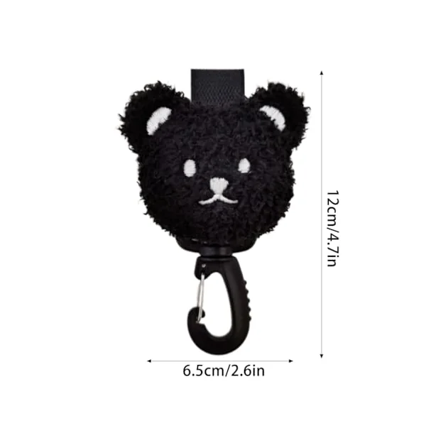 Strollers Clips 360 Degree Loop for Hanging Bags Purse and Shopping Pram Clip for Pushchair Organizers Hook