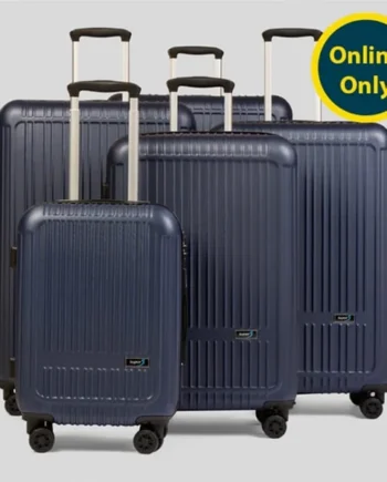 Super 5 Little Venice Hard Shell Suitcase Set of 5 - Navy