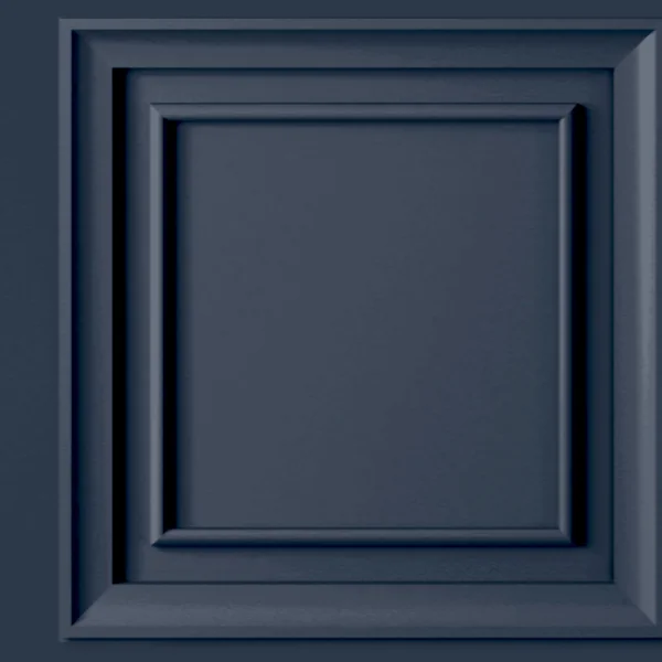 Superfresco Easy Navy Wood effect Panel Smooth Wallpaper