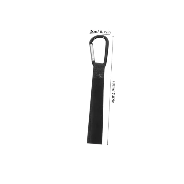 SUPVOX 4pcs Baby Stroller Hook Hangers for Prams, Nylon Climbing Button Carabiner Hooks with Multi-Purpose Design, Suitable for Shopping Bags and Travel Pushchair Clips