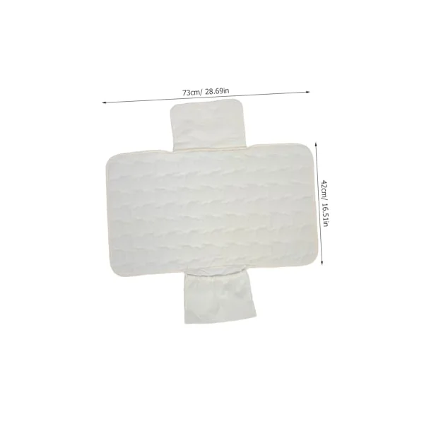 SUPVOX Diaper Pad Foldable Travel Changing Mat Portable Reusable Changing Pad Lightweight for Outdoor Travel Short Trips