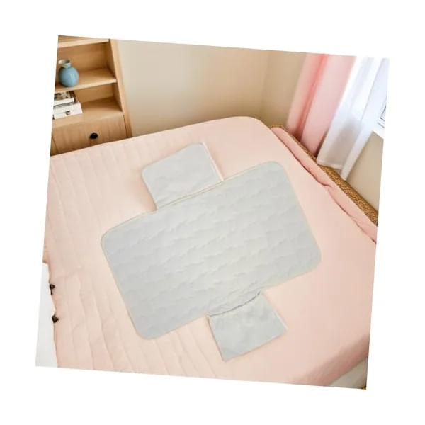 SUPVOX Diaper Pad Foldable Travel Changing Mat Portable Reusable Changing Pad Lightweight for Outdoor Travel Short Trips