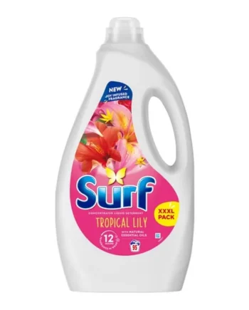 Surf Laundry Washing Liquid Detergent 95 Washes 2.565 Litres - Tropical Lily