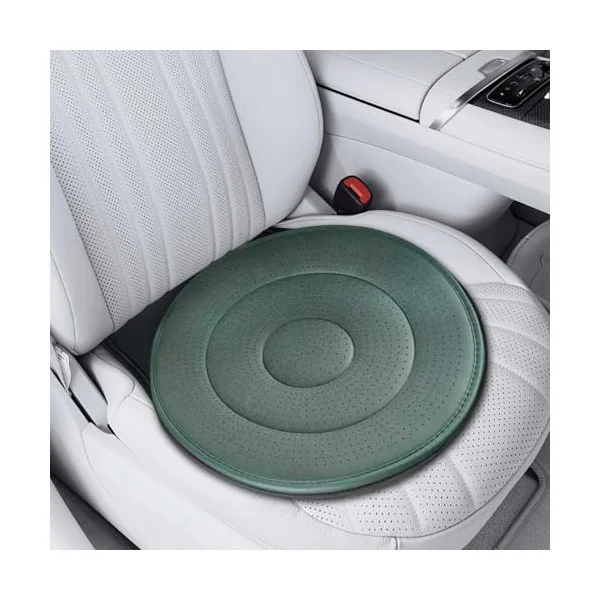 Swivel Car Seat for Elderly 360 Degree Rotating Comfort Lightweight | Rotating Car Seat for Offices Airplane Wheelchair Truck Home Dining RV Camping Elderly Disabled Driving