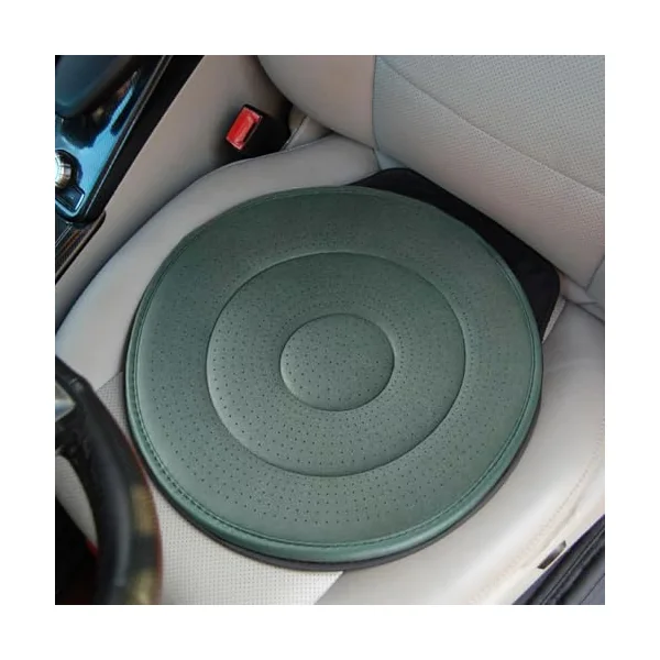 Swivel Car Seat for Elderly 360 Degree Rotating Portable Ergonomic | Round Seat Cushion for Offices Airplane Truck Home Dining RV Elderly Disabled Driving Vehicle Daily