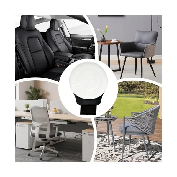 Swivel Car Seat for Elderly 360 Degree Rotating Portable Ergonomic | Round Seat Cushion for Offices Travel Wheelchair Truck Home Dining RV Camping Elderly Driving Vehicle Daily