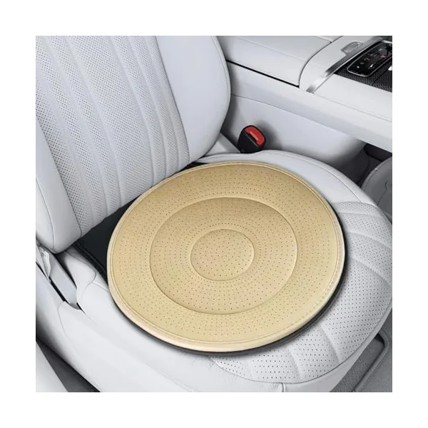 Swivel Seat Cushion 360 Degree Rotating Comfort Lightweight Breathable | Rotating Car Seat for Travel Airplane Truck Home Dining RV Camping Elderly Disabled Driving Vehicle Daily
