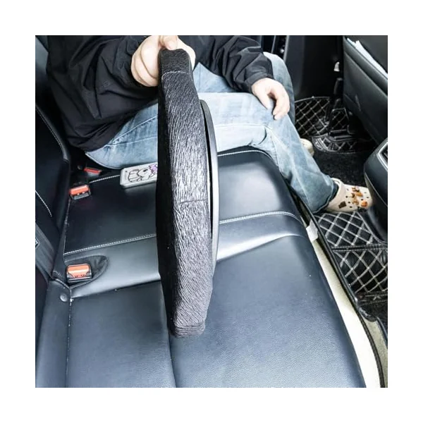 Swivel Seat Cushion for Car Extra Thickened Design, Rotating Bottom Design | Swivel Soft Comfortable Thickened Design for Elderly Pregnant Women Disabled People 360 Degree Swivel Rotating Car Seat