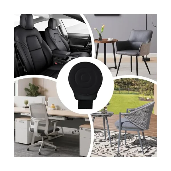 Swivel Seat for Car Moisture-Wicking Chair Mat Pad | 360 Degree Rotating Car Seat Pad for Elderly Seniors Pregnancy Chair Automotive Truck SUV Travel Commute